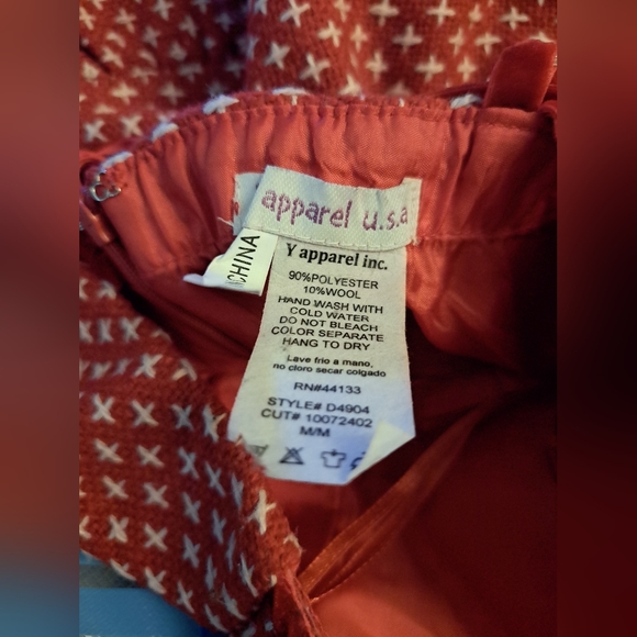 Vintage Y apparel red dress - Picture 4 of 5